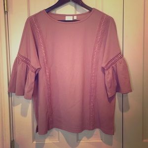 LAUREN CONRAD BELL SLEEVE TOP